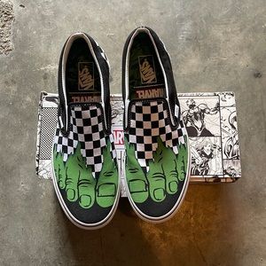 Hulk vans size 12 in men’s